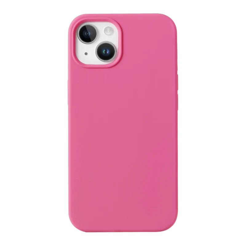 Coque silicone douce Rose Fuschia