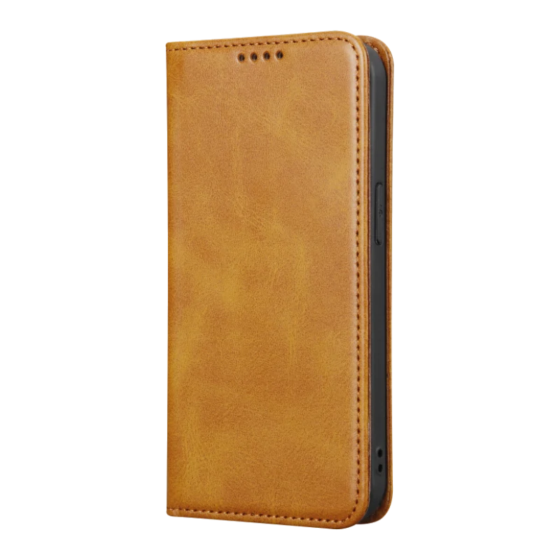 Étui portefeuille Marron