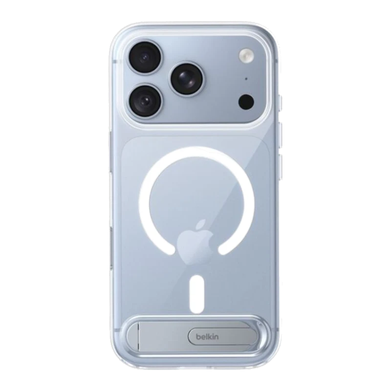 Coque transparente MagSafe avec support · Belkin
